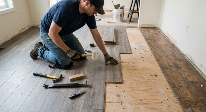 Laminate Floor Installation in New Hyde Park, NY