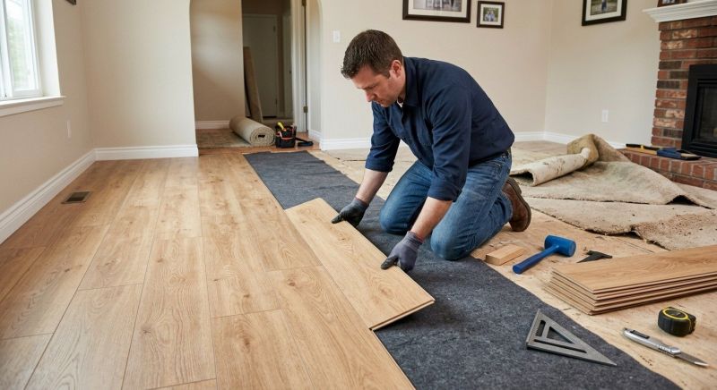 Laminate Floor Remodeling in Hackensack, NJ