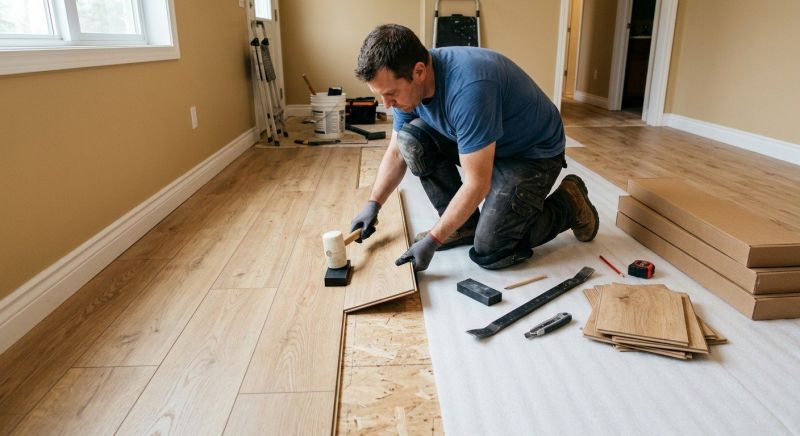 Laminate Floor Remodeling in Hackensack, NJ