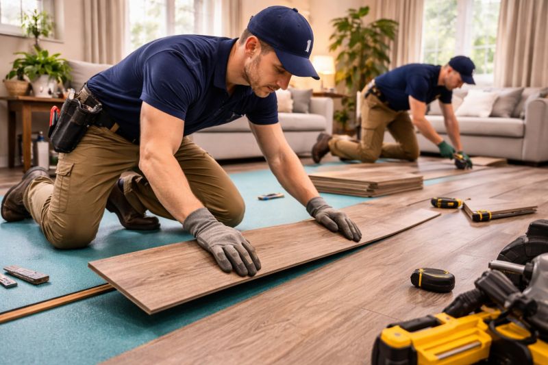 Laminate Floor Replacement in Maspeth, NY