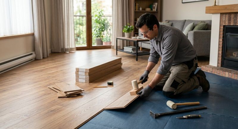 Laminate Floor Replacement in Ridgewood, NY
