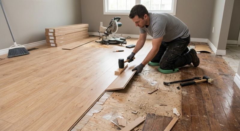 Laminate Flooring Replacement in Hackensack, NJ