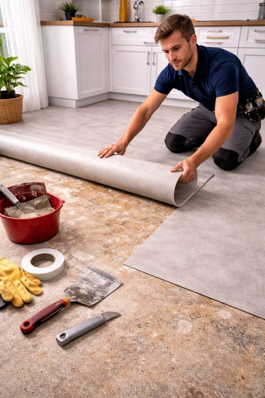 Linoleum Floor Installation in Bronx, NY