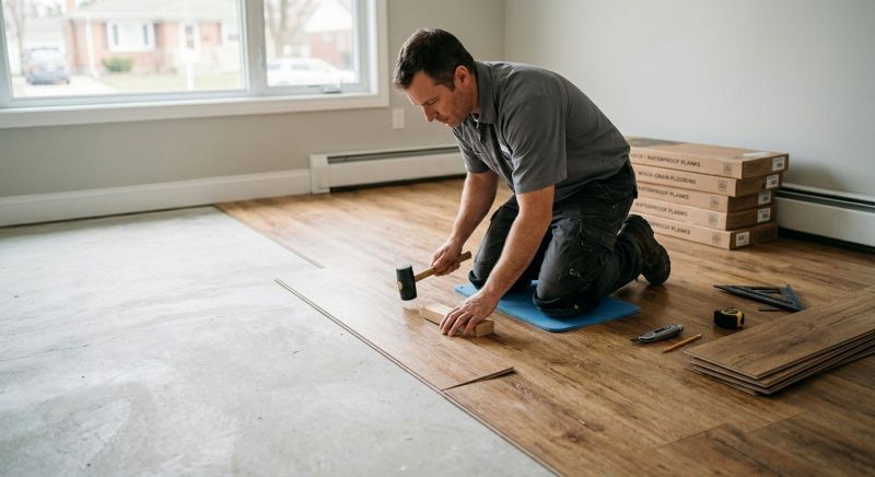 Linoleum Floor Installation in Morris County, NJ