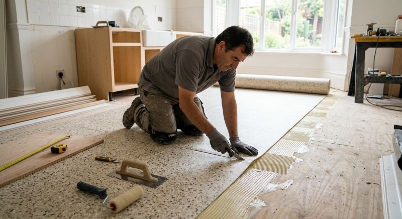 Linoleum Floor Installation in Rahway, NJ