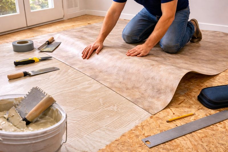 Sheet Flooring Installation in Nyack, NY