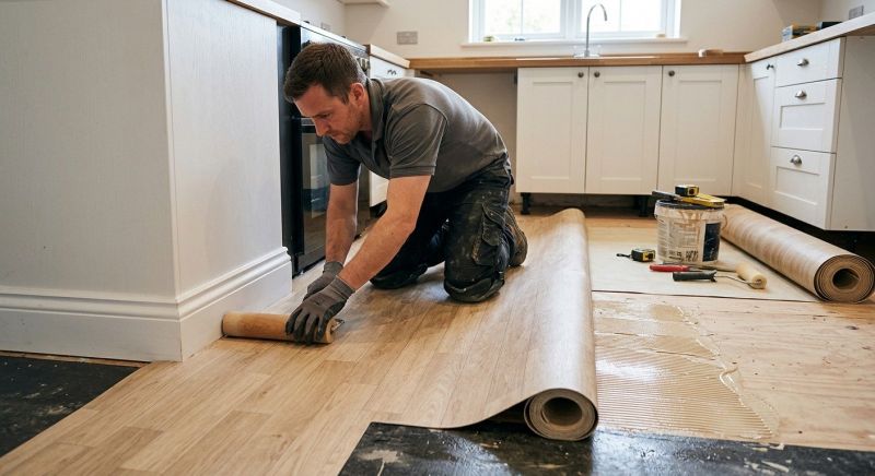 Sheet Linoleum Installation in New York, NY