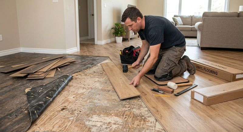 Vinyl Flooring Installation in Rockaway Park, NY