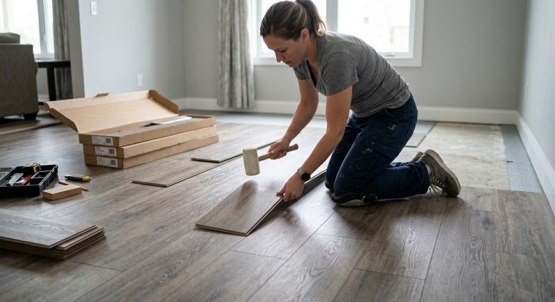Vinyl Plank Floor Installation in Hackensack, NJ