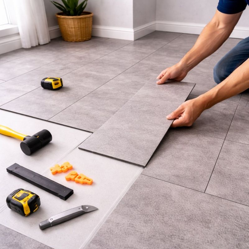 Vinyl Tile Replacement in Hackensack, NJ