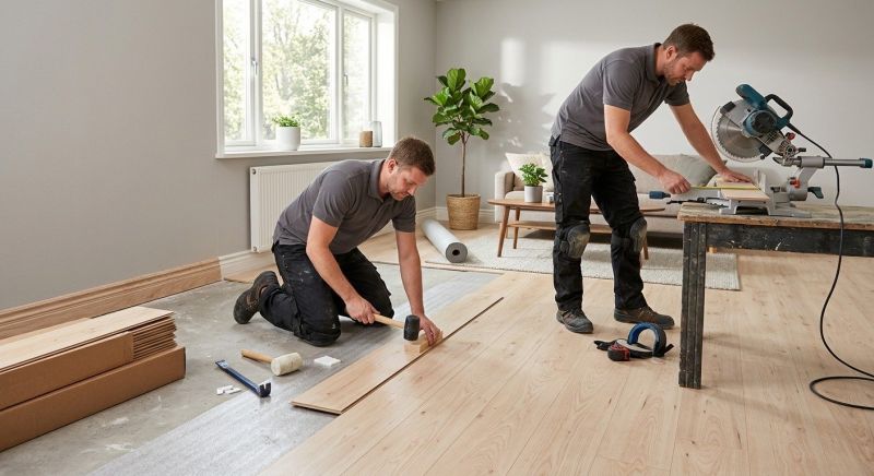 Laminate Floor Installation in Tarrytown, NY